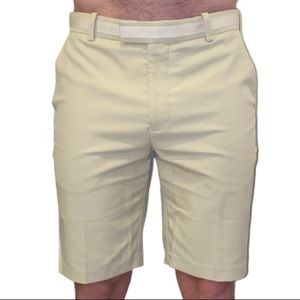 G/Fore mens golf shorts, khaki. Size 32